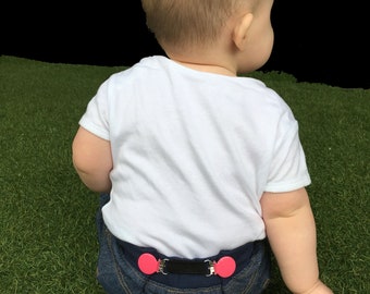 Mini Braces - Various Clip Colours (Childrens Handmade Accessories: Belts & Braces)