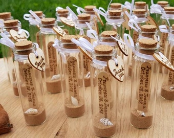 Beach Wedding Bottle Etsy