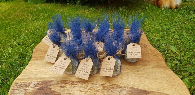 Wedding favours/wedding candle favours/ personalised favours/rustic candle favours/ meant to bee favours/wedding favours for guests image 6