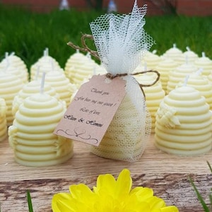 Wedding favours/wedding candle favours/ personalised favours/rustic candle favours/ meant to bee favours/wedding favours for guests image 9