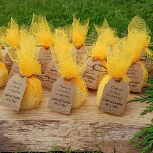 Wedding favours/wedding candle favours/ personalised favours/rustic candle favours/ meant to bee favours/wedding favours for guests image 3