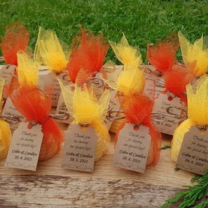 Wedding favours/wedding candle favours/ personalised favours/rustic candle favours/ meant to bee favours/wedding favours for guests image 8