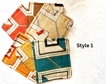 Vintage Fabric Coasters