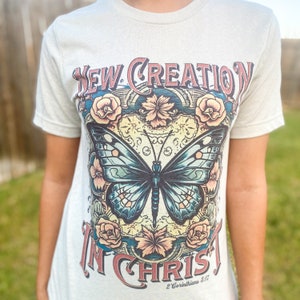 Christian Apparel | Christian Shirts | Christian T-shirt | Faith Based Shirt | New Creation in Christ
