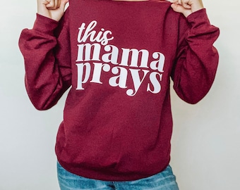 Christian Sweatshirt | Christian Apparel | Christian Gift | Christmas Gift for Wife | Christmas Gift for Mom | Christian Clothing | Crewneck