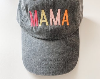 Mama Hat | Mother's Day Hat | Hat for Mama | Gift for Mom | Gift for Mama | Mother | Mama | Mama Cap | Mama Baseball Cap