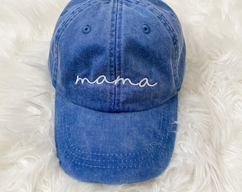 Mama Baseball Cap | Mama Embroidered Cap | Embroidered Baseball Cap | Mama hat | Embroidery | Embroidered Mama Baseball Cap | Baseball Hat