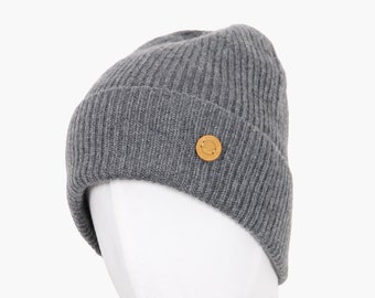 Pure Cashmere Hat Classic Hat Beanie Cashmere Winter Hat