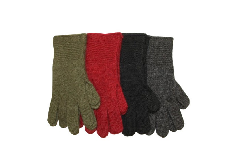 Season End Sale Mongolian Cashmere Gloves Natural Pure Cashmere Mittens Hand Warmer and Soft Luxury Gift Winter Glove Big Sale image 1