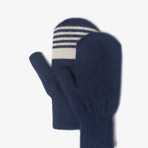 Cashmere Mittens Winter Gloves Mongolian Natural Cashmere Mens Mittens image 2