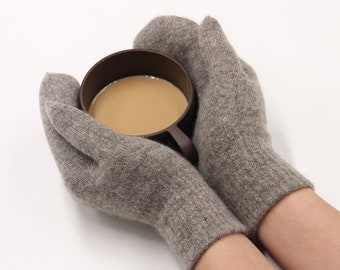 Pure Yak Down Mittens Mongolian Natural Eco Friendly Wool Hand Warmers
