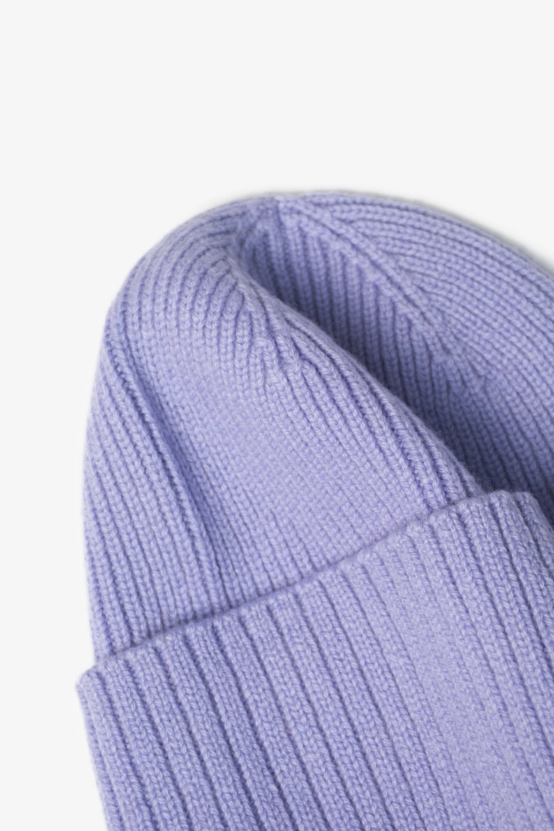 Luxury Cashmere Beanie Soft Stylish Winter Hat for Ultimate Comfort image 7