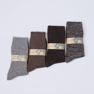 Mongolian Yak Wool Socks – Super Warm Winter Bed Socks