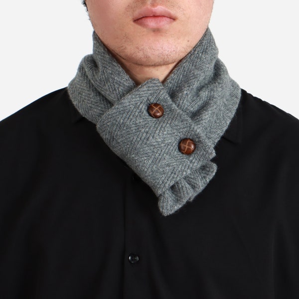 Button Neck Warmer Etsy