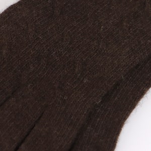 Super Soft Yak Down Cable Knit Gloves Mongolian Pure Natural Yak Wool Mittens Warm Gloves Hand Warmer Winter Glove image 7