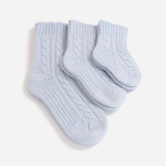 Light blue 2024 baby socks