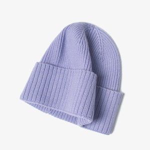 Luxury Cashmere Beanie Soft Stylish Winter Hat for Ultimate Comfort image 8