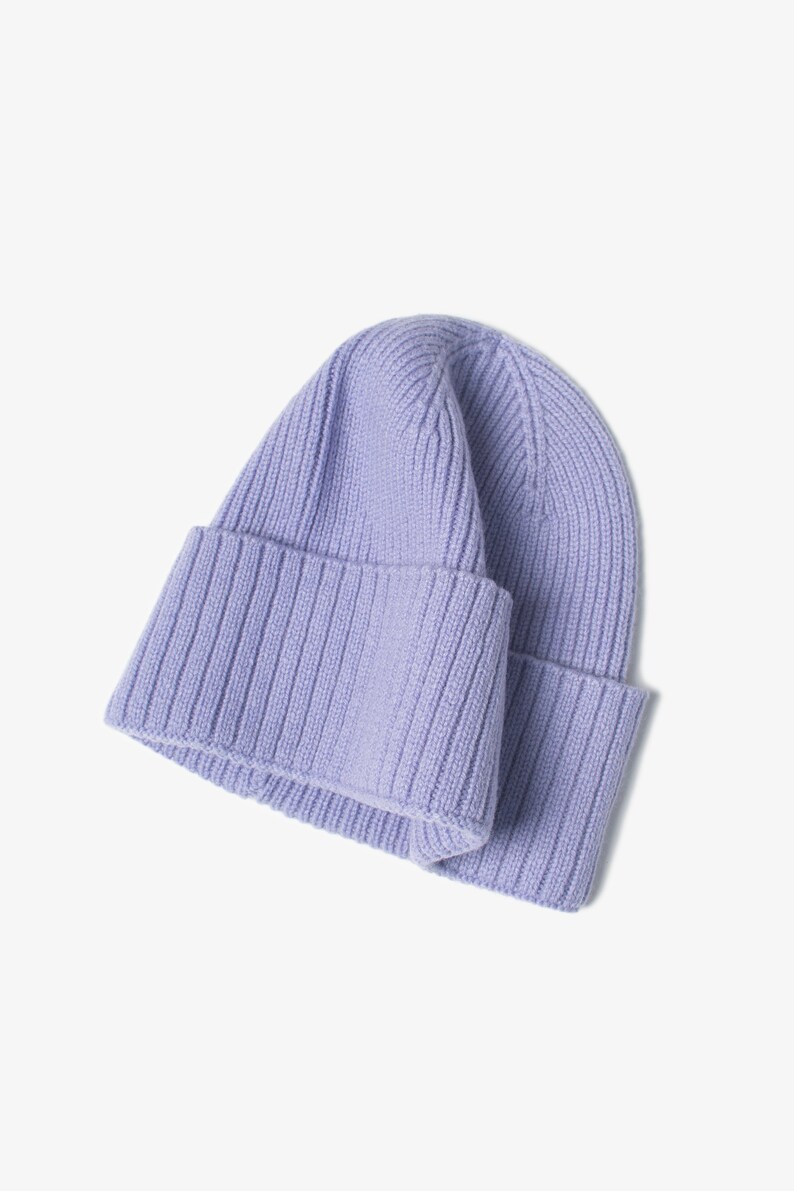 Luxury Cashmere Beanie Soft Stylish Winter Hat for Ultimate Comfort image 8