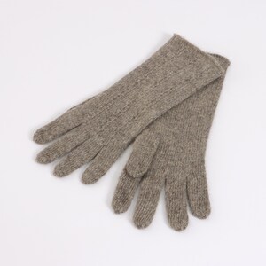 Final Sale Natural Soft Yak Wool Warm Gloves Hand Warmer Winter Gloves 100% Eco Yak Down Gloves Sale Big Sale Gray