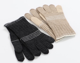 Pure Cashmere Gloves for Women Luxurious Mittens Mongolian Natural Super Warm Gloves Woolen Hand Warmer Winter Glove