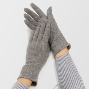 Super Soft Yak Down Cable Knit Gloves Mongolian Pure Natural Yak Wool Mittens Warm Gloves Hand Warmer Winter Glove image 2
