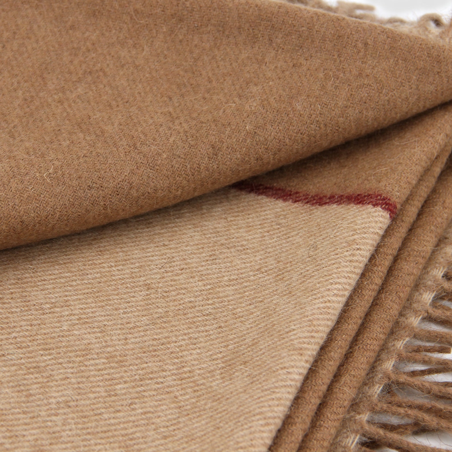 Beige Camel Wool Blanket Super Warm Soft Blanket Throw Plaid Etsy