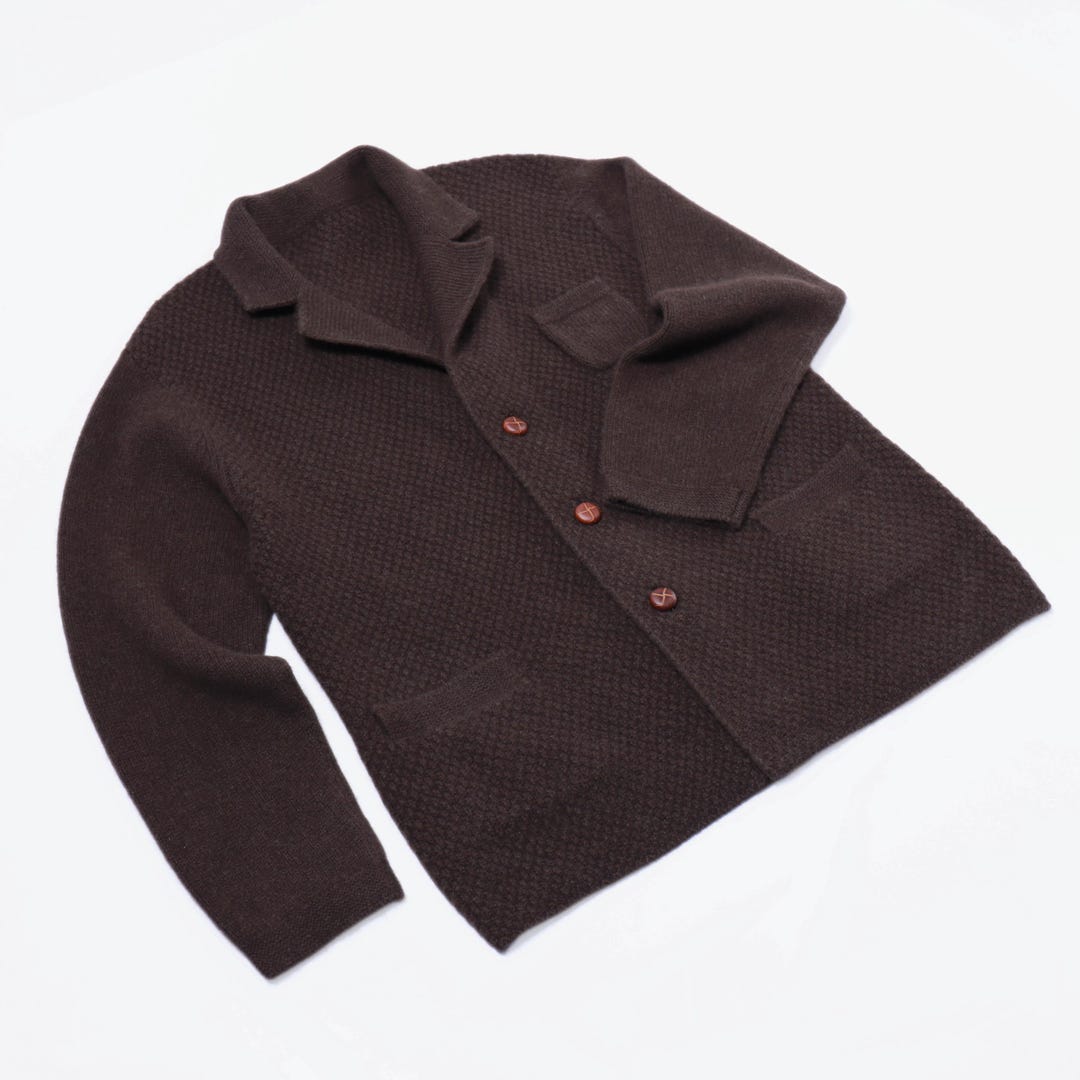 Mens Luxury Yak Wool Jacket Sustainable Warm Outerwear - Etsy