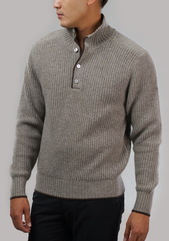 men's yak wool sweater