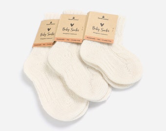 Pure Cashmere Baby Socks 100% Cashmere Soft Socks Mongolian Cashmere Baby Socks