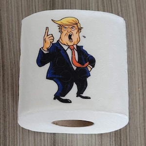 Donald Trump Novelty Christmas gift maga fan - love trump - regali scherzosi - regalo a carica - Babbo Natale segreto sarcastico - 4 design da scegliere