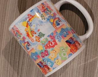 80s Care Bear Coffee Mug: Retro Nostalgia Gift
