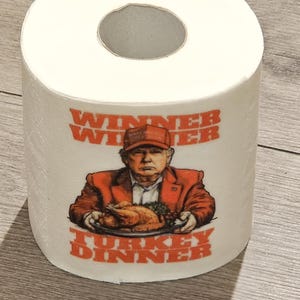 Donald Trump Novelty, 4 rotoli tra cui scegliere - regalo di Natale maga fan - ama trump - regali scherzosi - regalo a carica - Babbo Natale segreto sarcastico