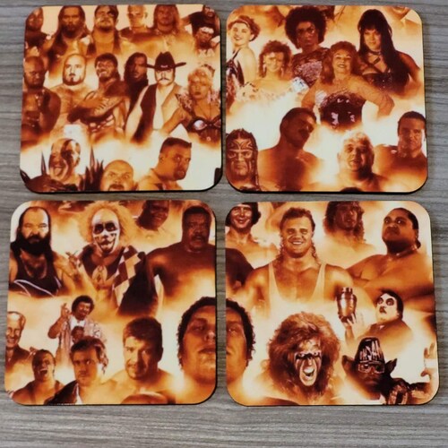 80s Retro WWF WWE Wrestling Waterproof Glossy Logo Decal Sticker – 2.5x1.5 Inches