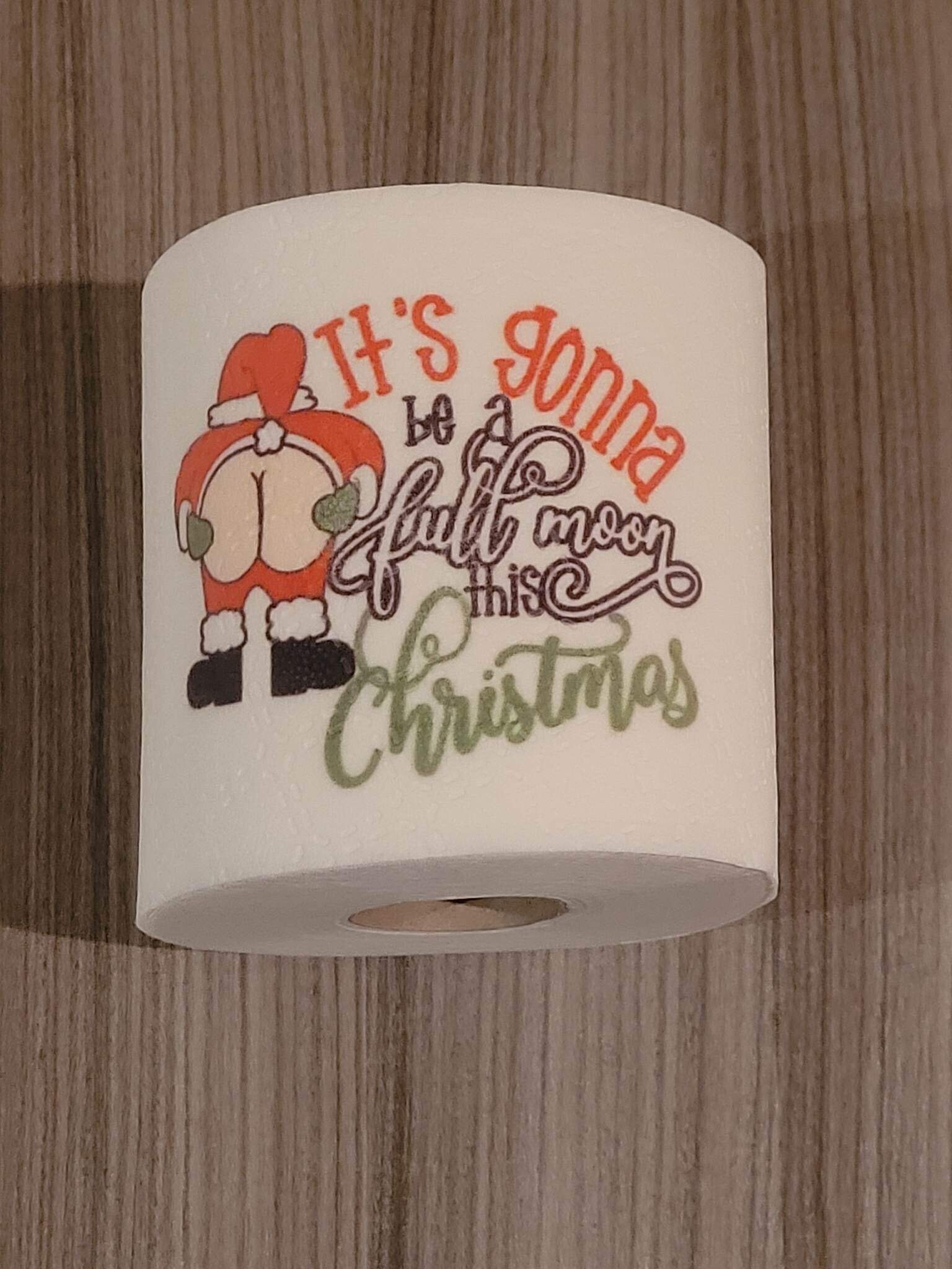 Funny Christmas Toilet Roll Joke Toilet Paper Design, Fun Toilet Roll, Joke Toilet Paper, - Etsy UK