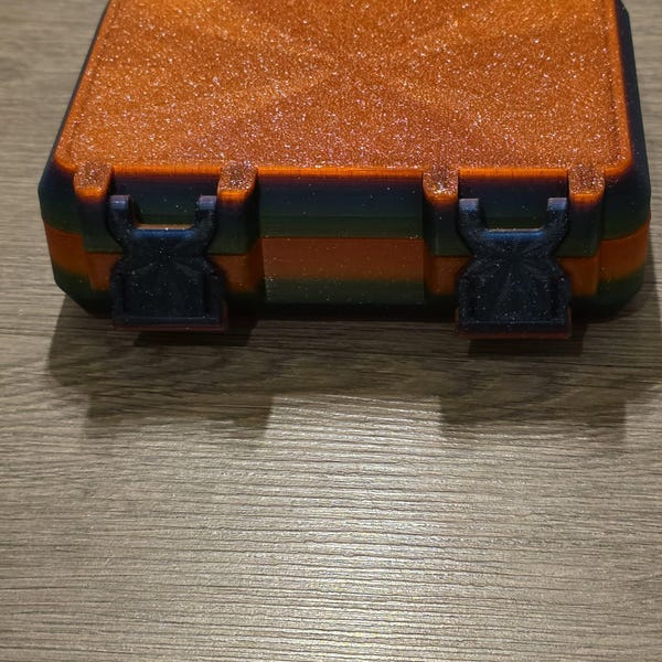 Sparkly Multi-Color Medical Organizer - Portable Insulin Vial & Glucose Tablet Holder - Durable Type 1 Diabetes Travel Case