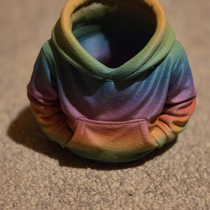 Hoodie Pot Desk Organiser, 3D Printed Multifarious Planter, Novelty Pullover Hoodie Pen Holder, Cute Office Decor