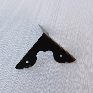 8PCS Bronze Decorative Corner Protectors: Jewelry Box Feet 46x33mm BJ059