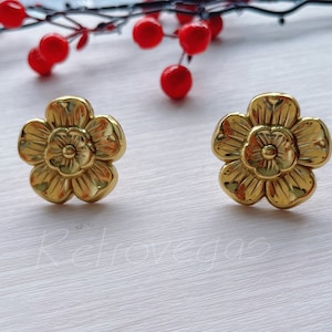 Flower Solid Brass Drawer Pull Cupboard Handle Kitchen Pull Decorative Knob Drawer Handle Modern Furniture Hardware WMLS872