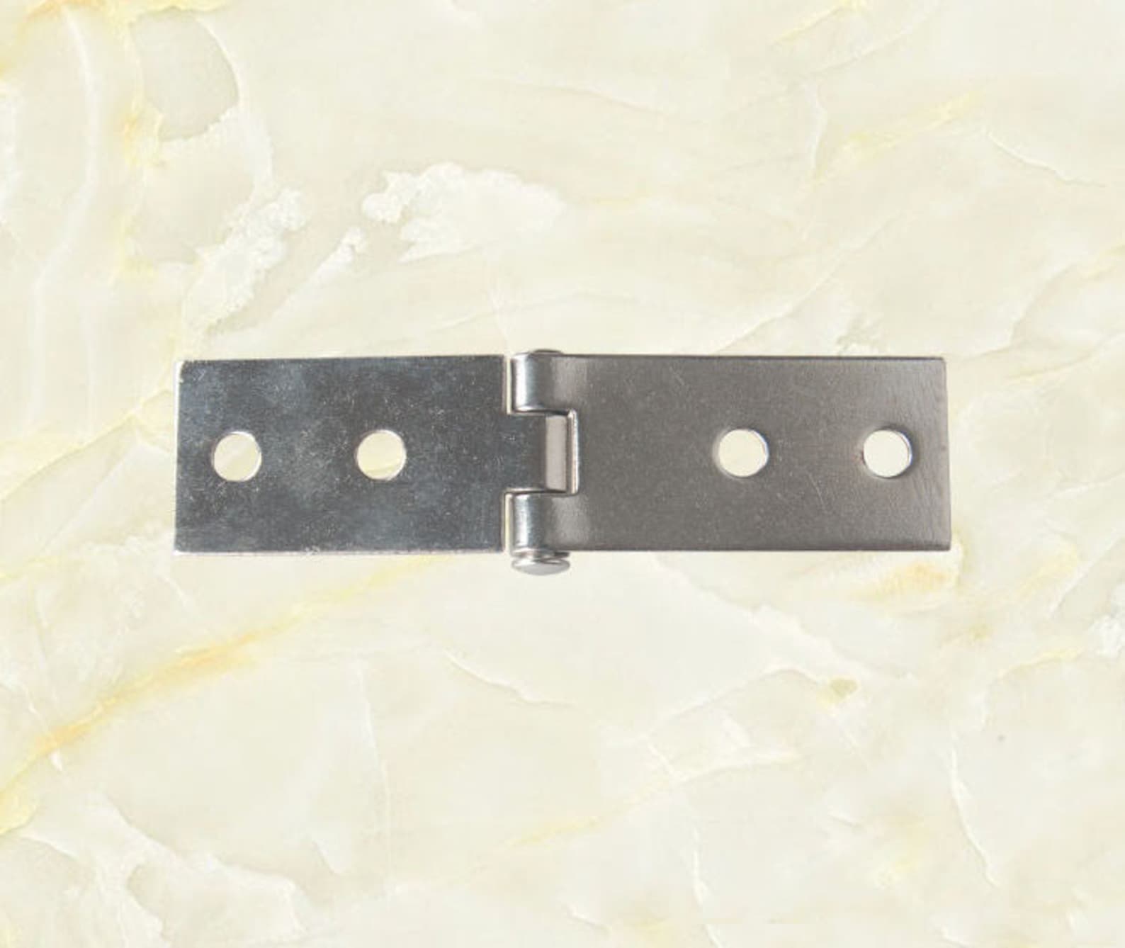 2PCS Silver 19mm Hinges Box Gemel Door & Furniture Etsy