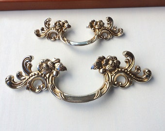 French Provincial Antique Bail Style Drawer Pull Shabby Chic Decorative Dresser Drawer Handles FSLS011