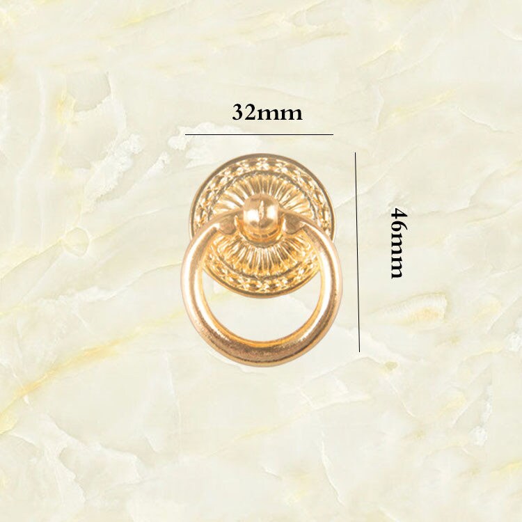 1PC Gold Ring Pull Dresser 32x46mm Drop Pull Pull Etsy