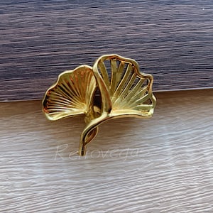 Uchwyt szuflady z litego mosiądzu: nowoczesna gałka do szafki 1,73" WMLS1006