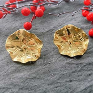 Solid Brass Lotus Flower Drawer Pull: Modern Cabinet Knob WMLS813