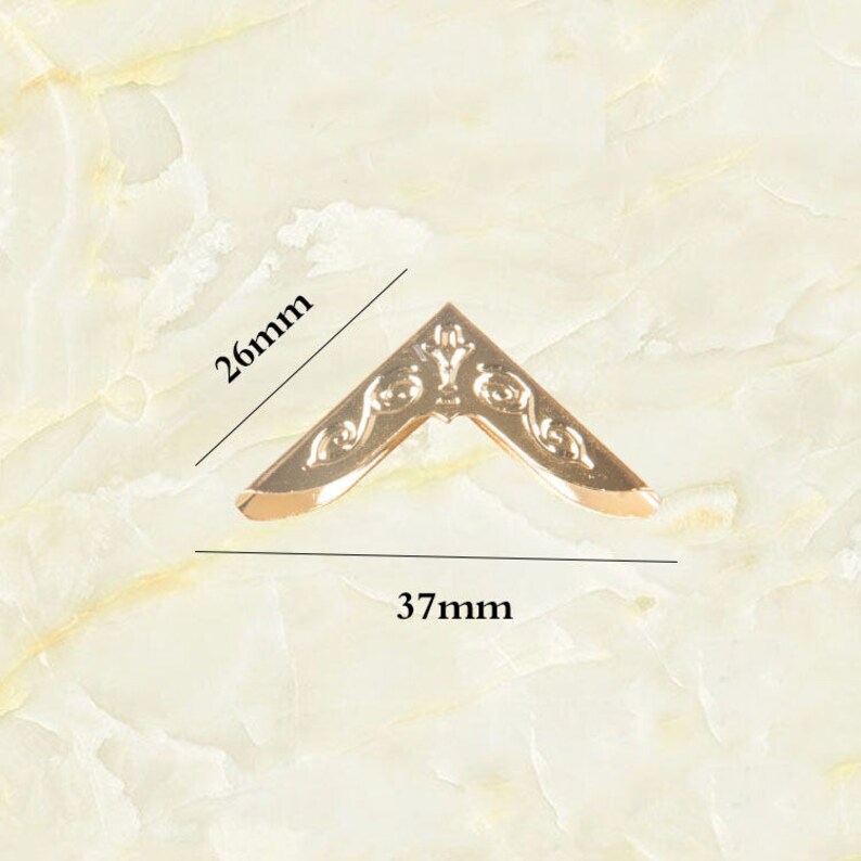 8PCS Gold Corner Protectors Book Corner Decorative Corner Etsy