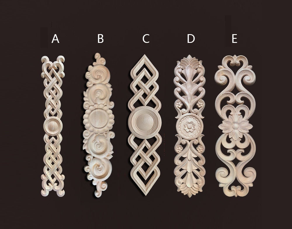Wood For Crafts Home Decoration Embellishments For - Temu