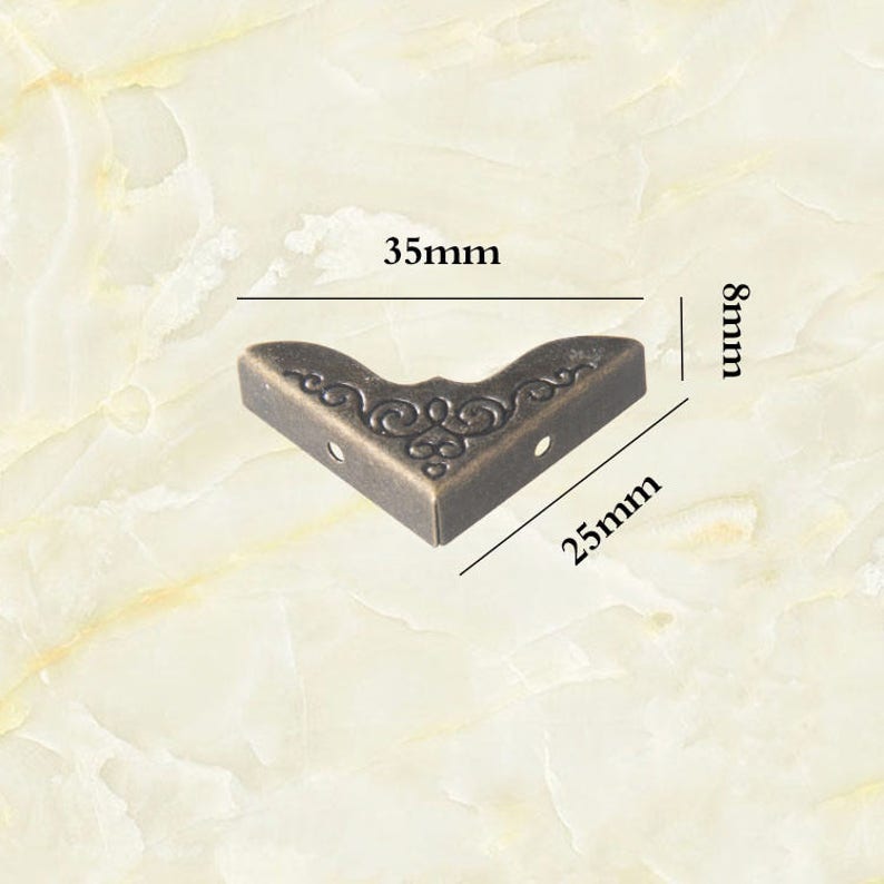 8PCS Bronze Corner Protectors Book Corner Decorative Corner Etsy