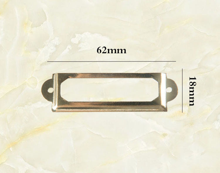 4PCS 62X18mm Library Label Drawer Pull Label holders Label Etsy