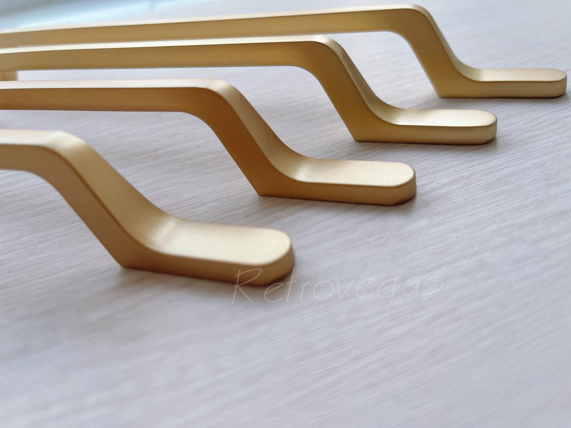 Brushed Gold Ring Pulls - Etsy