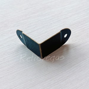 4PCS Bronze Decorative Corner Protectors: Jewelry Box Feet (18x32mm)