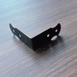 4PCS Antique Bronze Corner Protectors 18x41mm Iron Corner Decorative Corner Bracket Jewelry Wooden Box Decorative Corner Protector BJ021